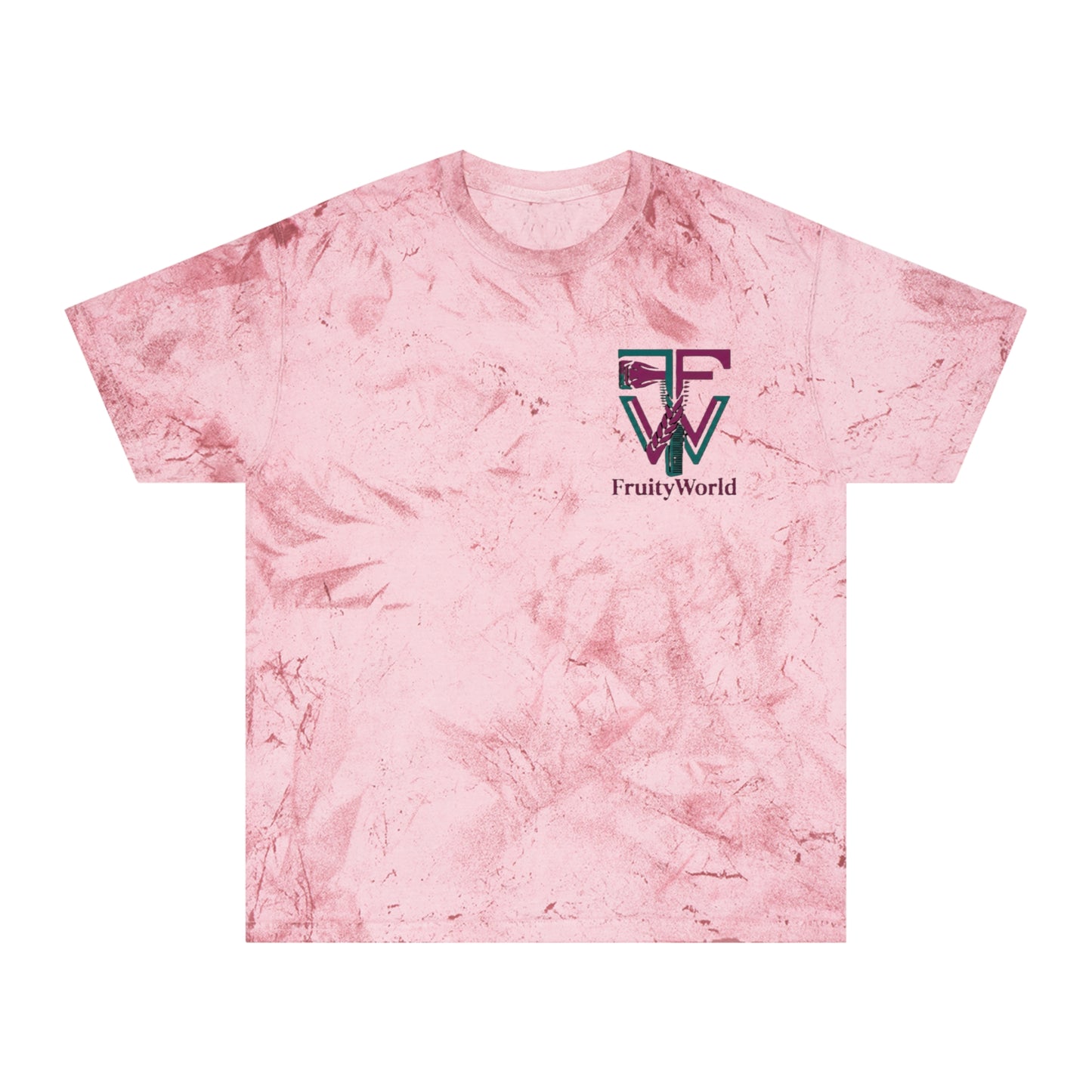 Tie-Dye Logo T-Shirt — FruityWorld Color Blast Tee