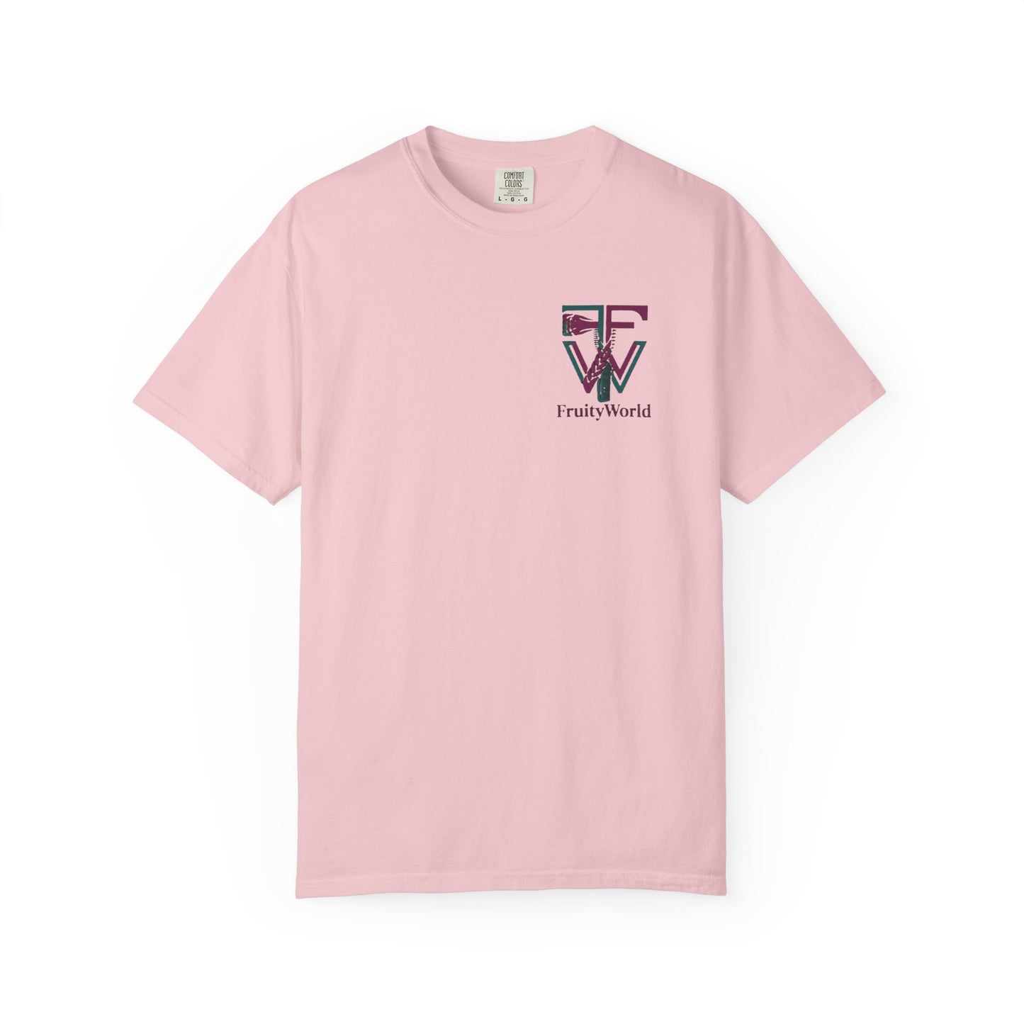 T-Shirt — FruityWorld Retro Logo Chest Print