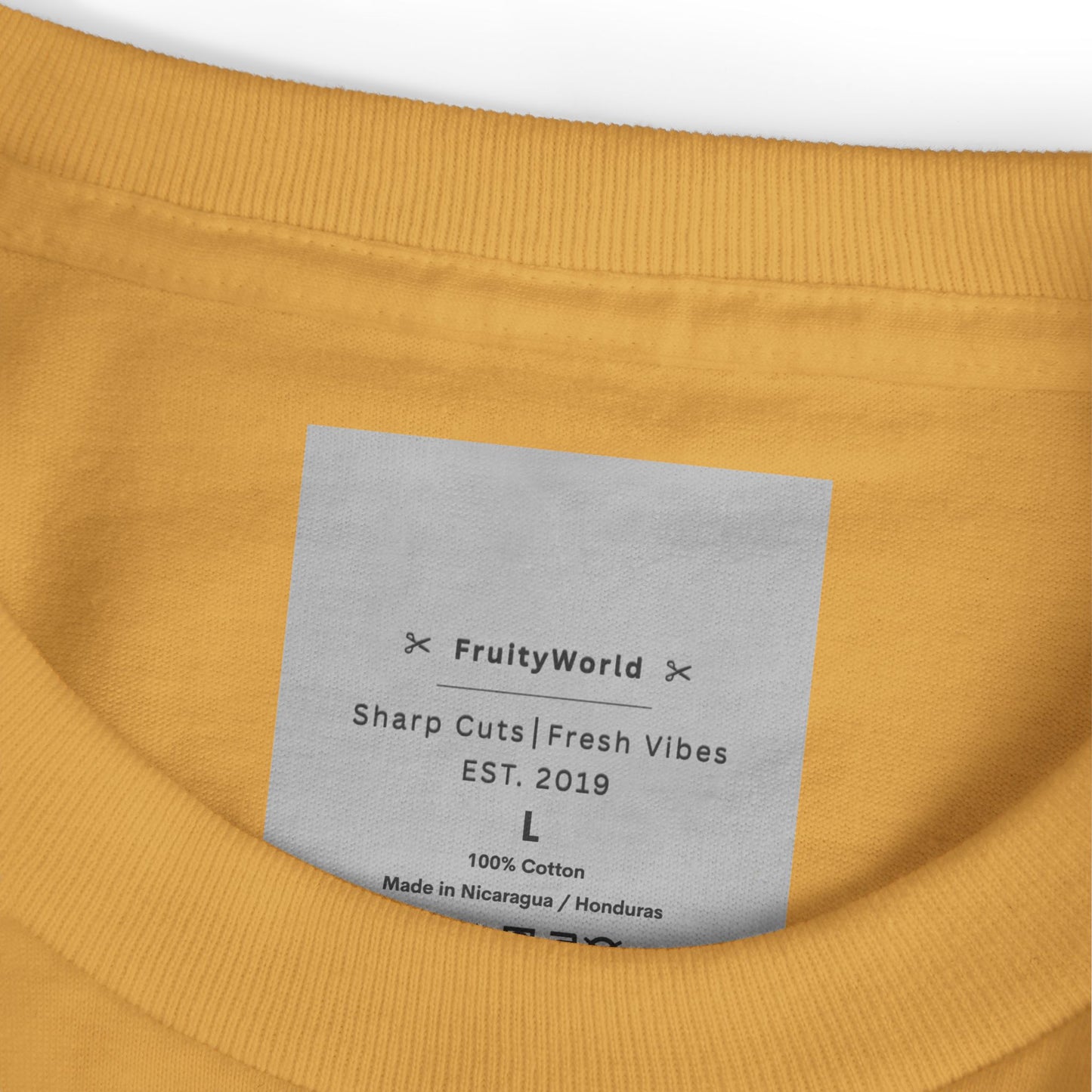Details Matter Tee — Minimalist Gold Accent Cotton T-Shirt