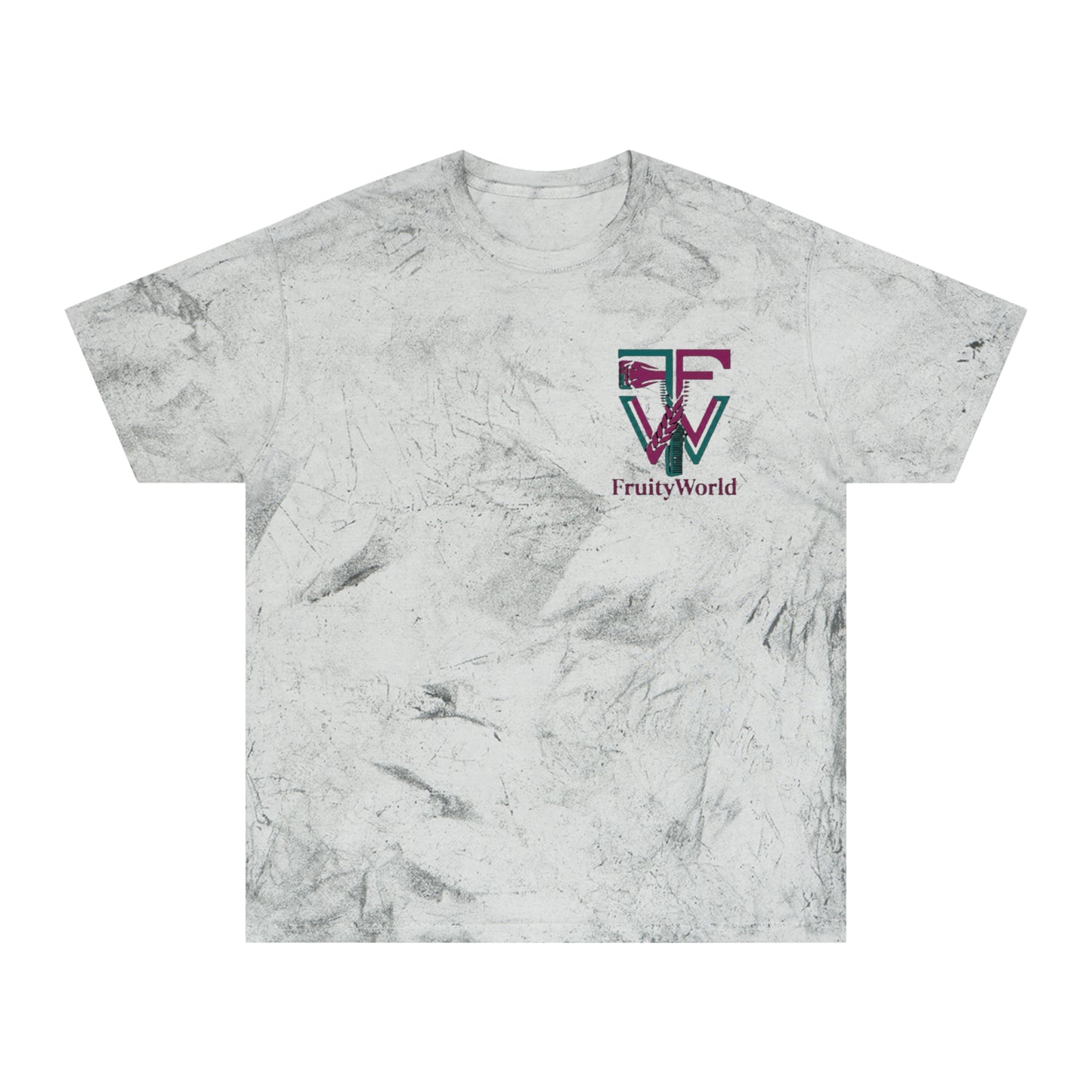 Tie-Dye Logo T-Shirt — FruityWorld Color Blast Tee