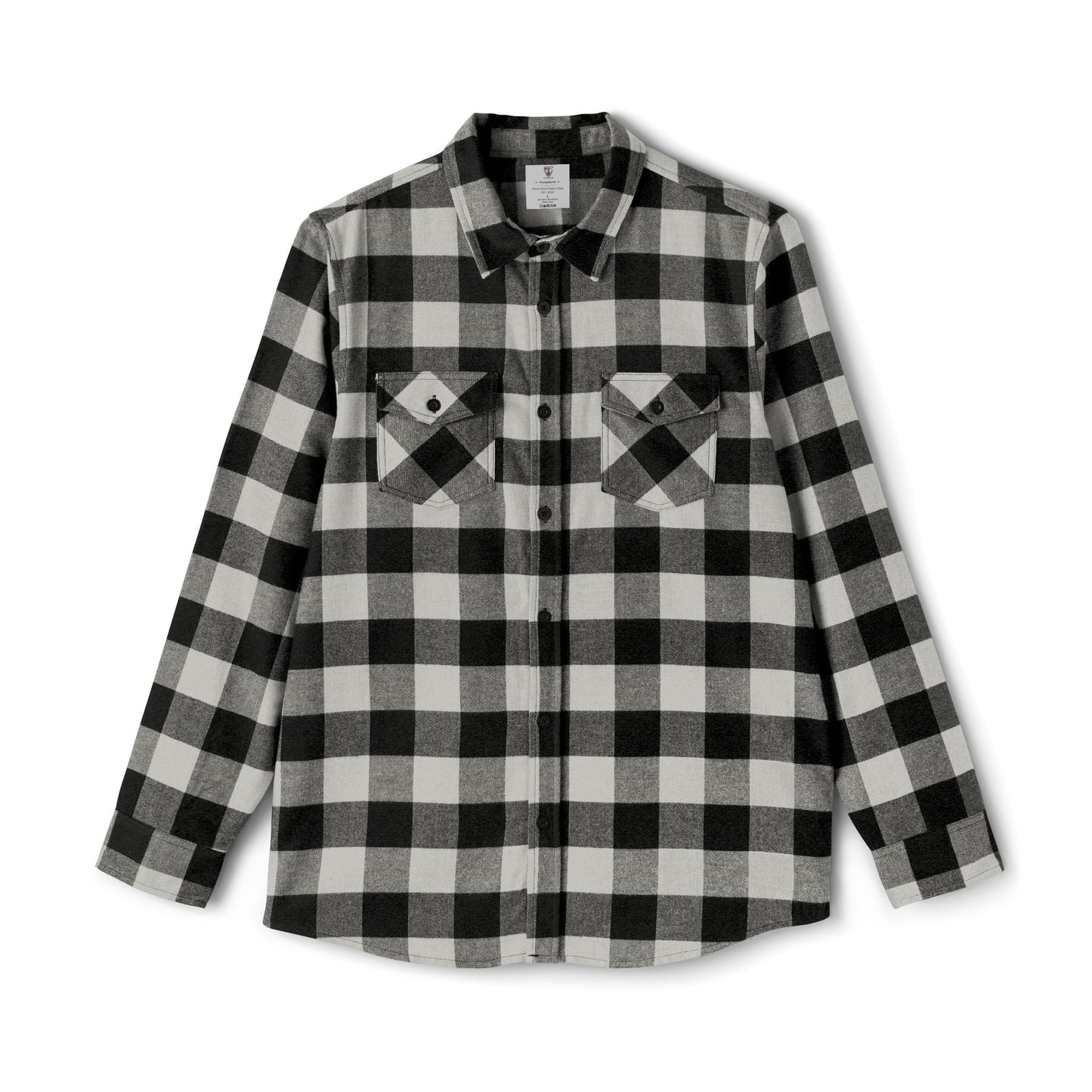 Green Black Buffalo Plaid Flannel Shirt