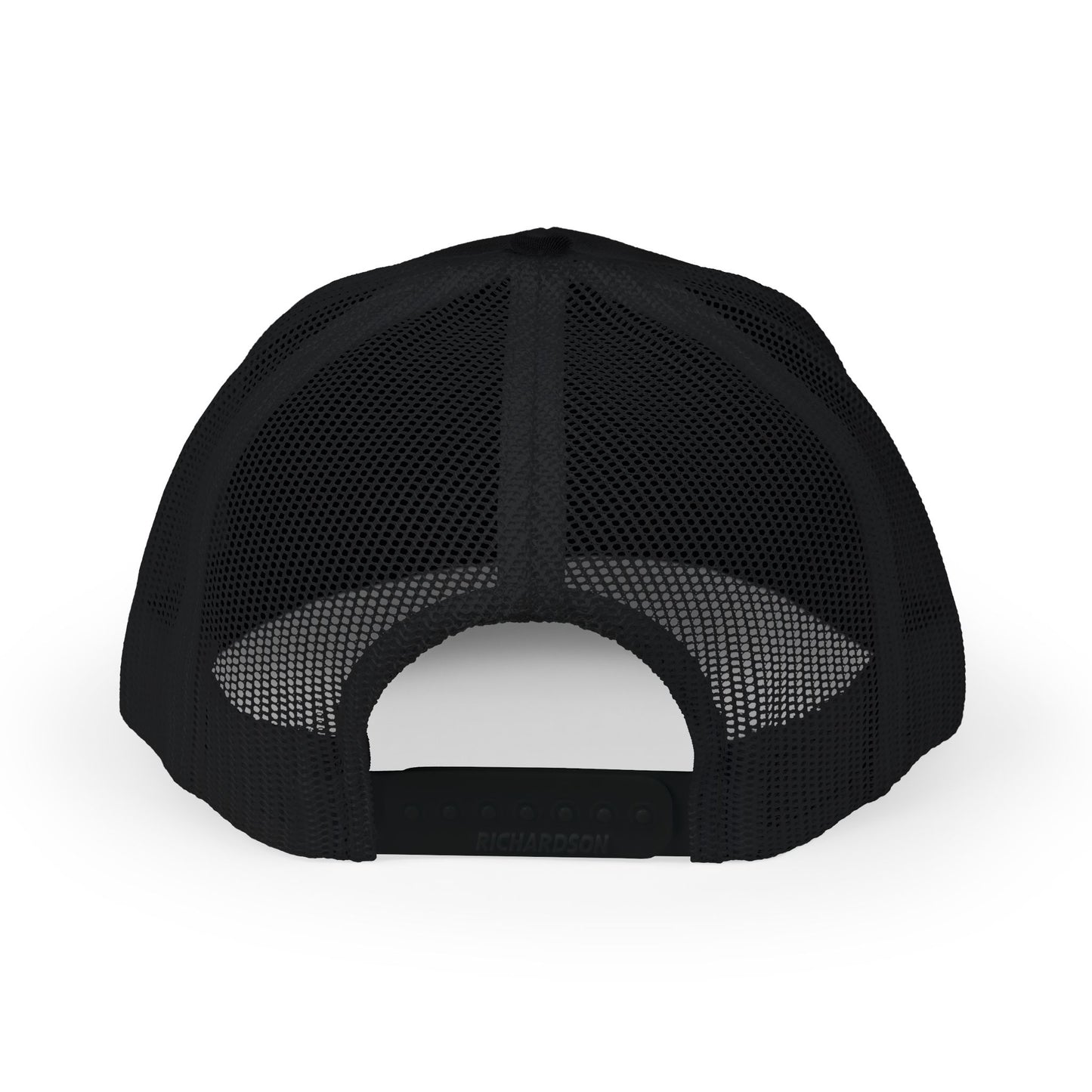 Trucker Cap with Purple Glitter Crossed Clippers & Comb Embroidery