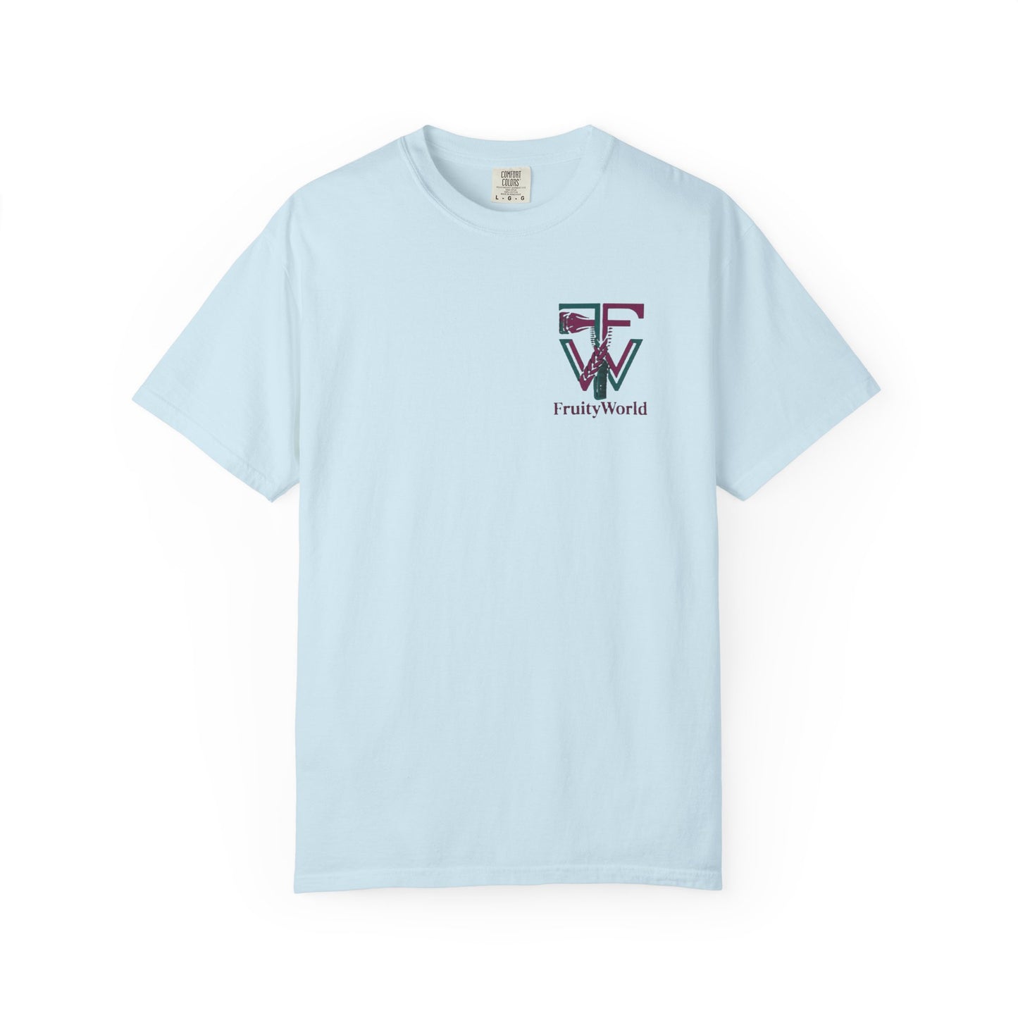 T-Shirt — FruityWorld Retro Logo Chest Print