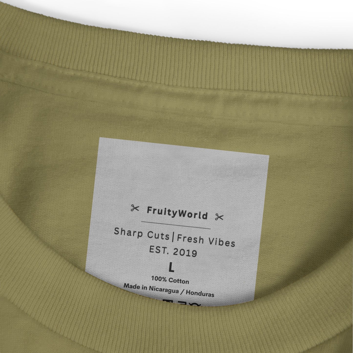 Details Matter Tee — Minimalist Gold Accent Cotton T-Shirt