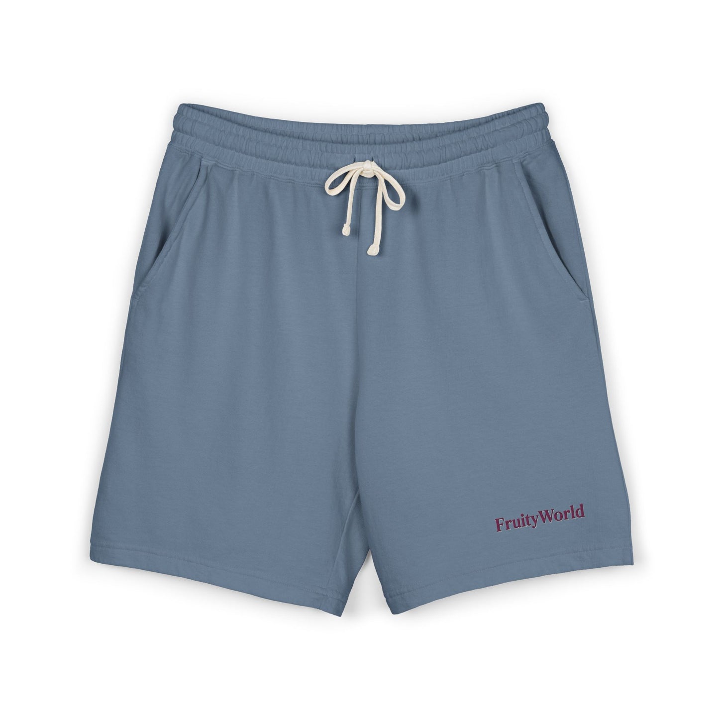 Fleece Sweat Shorts with 'FruityWorld' Logo