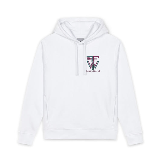 Organic Side Pocket Hoodie with FW FruityWorld Logo