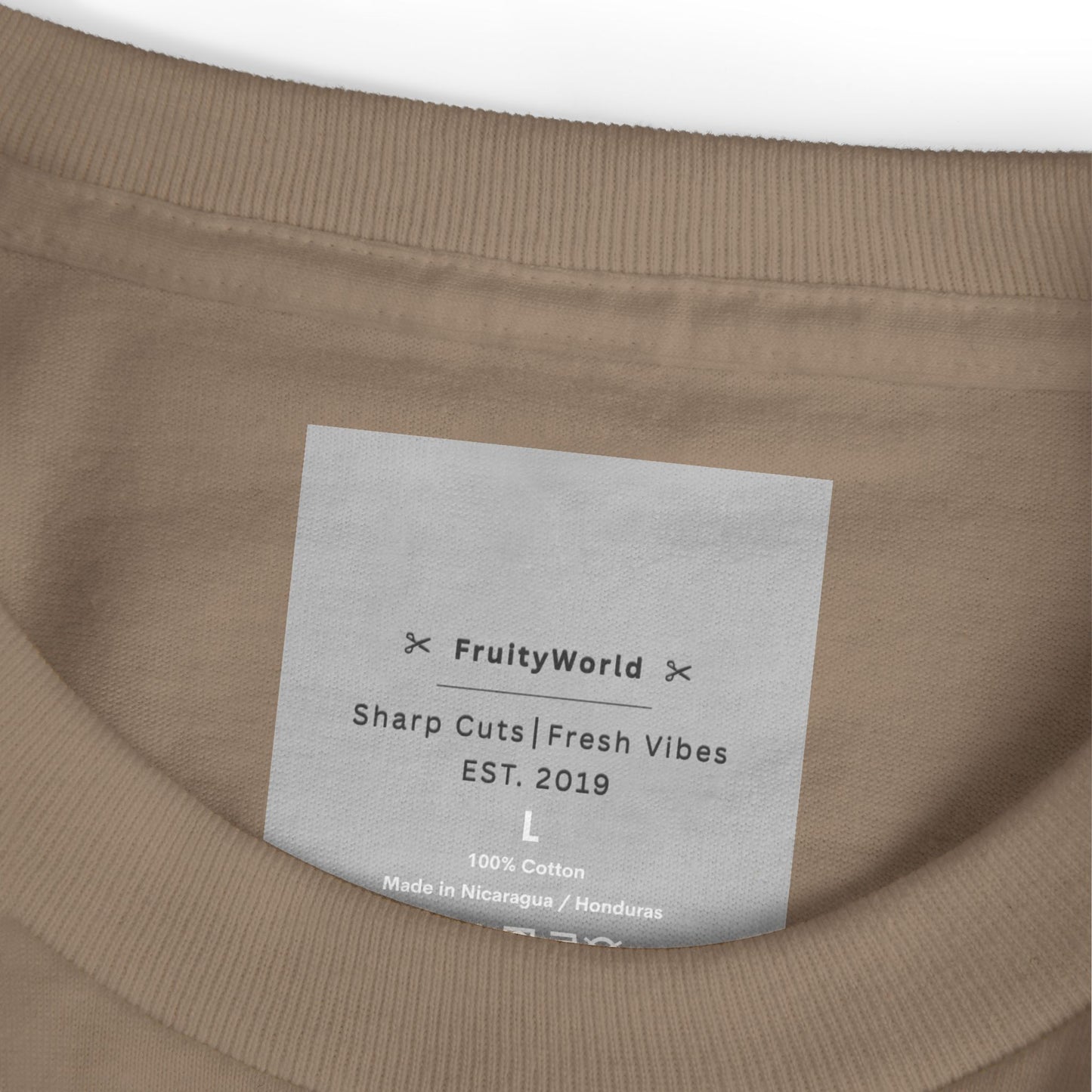 Details Matter Tee — Minimalist Gold Accent Cotton T-Shirt