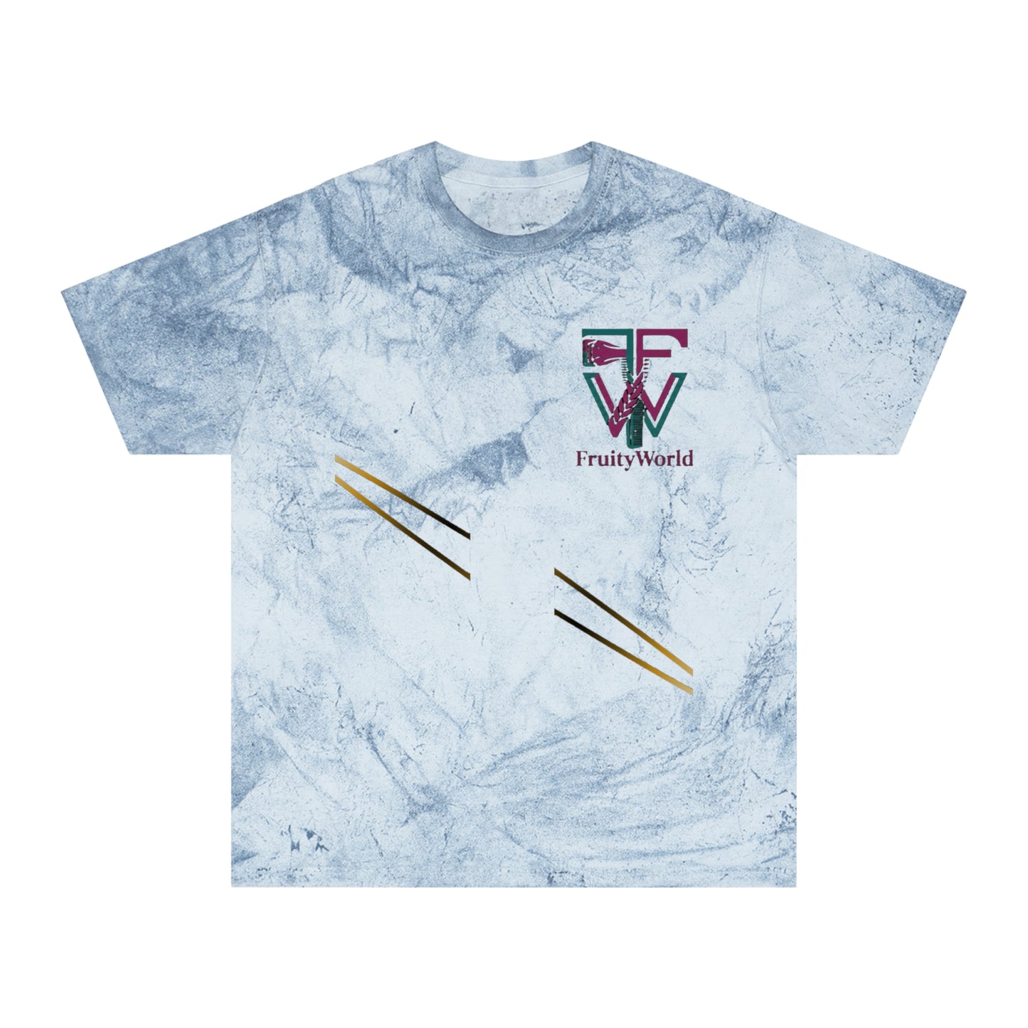 Tie-Dye Logo T-Shirt — FruityWorld Color Blast Tee